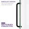 Anzzi Vensea Series 31.5 in. by 56 in. Frameless Hinged Tub Door in Matte Black SD-AZ8074-01MB - alternate 6